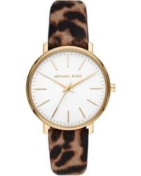 Michael Kors Mk3946 Sofie Gold plated Stainless Steel And Peacock