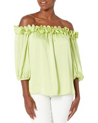 Trina Turk - Off The Shoulder Blouse - Lyst