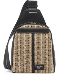 Calvin Klein Myra Convertible Sling Backpack - Black
