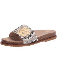 Vince Camuto Kortlen Embellished Slide Sandal in Black - Save 27% | Lyst