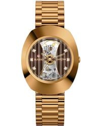 Rado - Swiss Watch - Sapphire Crystal Dial - Stainless Steel/pvd - 6 Cubic Zirconia - 80 Hours Of Power Reserve - Automatic - 35 - Lyst