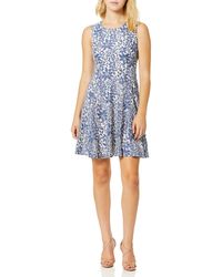 Tommy Hilfiger - Indigo Lace Fit And Flare - Lyst