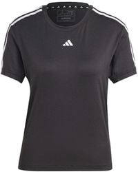 adidas - Aeroready Train Essentials 3-stripes T-shirt - Lyst