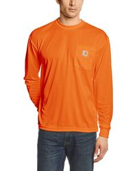 Carhartt - Force Color Enhanced Long Sleeve T-shirt - Lyst