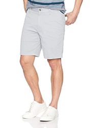 Nautica Big and Tall Classic Fit Flat Front Stretch Solid Chino Deck Short