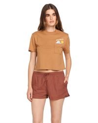 Volcom - Stone Def Elastic Waist 2" Inseam Drawcord Shorts - Lyst