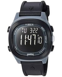 Timex T5k588 Ironman Sleek 250 Tapscreen Full-size Black Resin Strap Watch for Men - Lyst