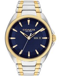 COACH - 3h Quartz Bracelet Watch With Day Date Window - Water Resistant 3 Atm/30 Meters - Gift For Him - Premium Fashion Timepiece For - Lyst