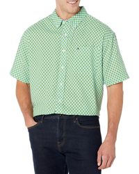 Tommy Hilfiger - Big & Tall Short Sleeve In Regular Fit Button Down Shirt - Lyst