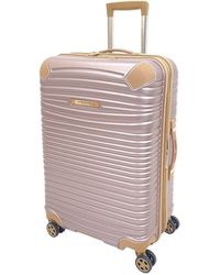 london fog luggage rose gold