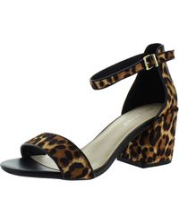 Kenneth Cole - Hannon Block Heeled Sandal With Ankle Strap - Lyst