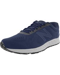 New Balance Fresh Foam Roav V1 Trail Running Shoe in White/Stone Blue  (Blue) for Men | Lyst