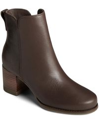 Sperry Top-Sider - Ladies Footwear Seaport Heel Ankle Boot - Lyst
