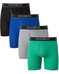 Hanes - Ultimate Comfort Flex Fit Ultra Lightweight Mesh Boxer Briefs - Lyst