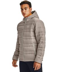 Under Armour - Armour Down Hooded Jacket - Lyst