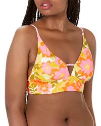 Billabong - Standard Summer Folk Reversible V Neck Cami Bikini Top - Lyst