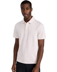 Vince - S Garment Dye S/s Polo - Lyst