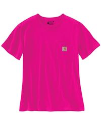 Carhartt - Plus Size Loose Fit Heavyweight Short-sleeve Pocket T-shirt Closeout - Lyst