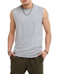 Champion - Mens Classic Jersey Muscle Tee Shirt - Lyst