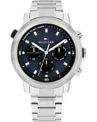 Tommy Hilfiger - Classic Multifunction Wristwatch For Him - Water-resistant Up To 5 Atm/50 Meters - Premium Fashion For Everyday Wear - Lyst