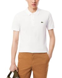 Lacoste - Polo da uomo Slim Fit L12.12 a maniche corte in piqué - Lyst