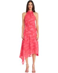 Maggy London - S Sheer Halter Neck For | Pretty Garden Dresses Line Wedding Guest Cocktail - Lyst