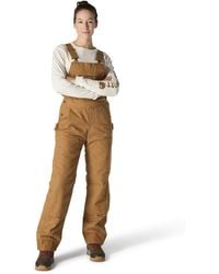 Carhartt - Relaxed Fit Washed Duck Insulated Bib Overall - Lyst