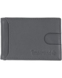 Timberland - Slim Leather Front Pocket Credit Card Holder Wallet - Lyst
