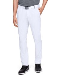 Under Armour - Ua Vanish Tapered Pants 38/34 White - Lyst