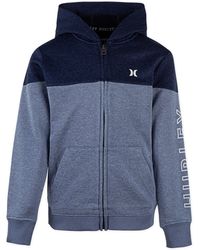 hurley hooded shirt