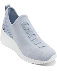 DKNY - Keeva-slip On Wedge Everyday Cushioned Insole Footwear Sneaker - Lyst