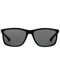 Emporio Armani - Ea4058 Rectangular Sunglasses - Lyst