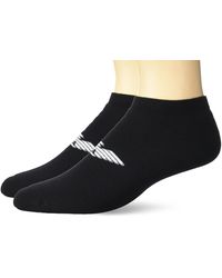 Emporio Armani - , 2-pack Ankle Socks, Black, One Size - Lyst