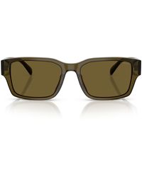 COACH - Hc8441u Universal Fit Rectangular Sunglasses - Lyst