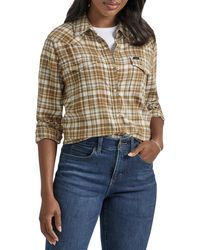 Lee Jeans - Legendary Slim Fit Western Snap Shirt - Lyst