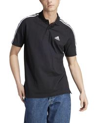 adidas - Aeroready Essentials Pique Embroidered Small Logo Polo Shirt - Lyst