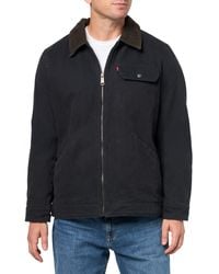 Levi's - Workwear Cotton Canvas Corduroy Collar Depot Jacket - Lyst