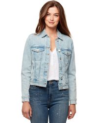 Kylie Cropped Denim Jacket 