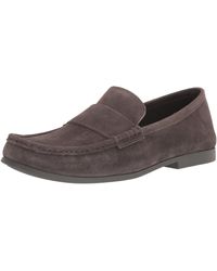 Vince - S Daly Loafer Smoke Grey Suede 9.5 M - Lyst