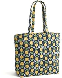Vera Bradley - Premium Cotton Original Zip Tote Bag - Lyst