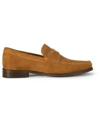 Donald J Pliner - Donald Pliner Miles Suede Loafer - Lyst