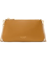 Kate Spade - Grace Fine Grain Leather Pochette - Lyst