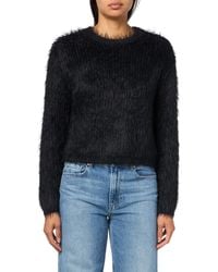 Velvet By Graham & Spencer - Maylie Novelty Feather Yarn Sweater - Lyst