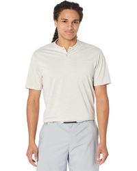 adidas - Standard Textured Stripe Polo Shirt - Lyst