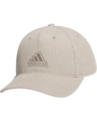 adidas - Premium Sport 5-panel Structured Medium Crown Adjustable Fit Snapback Hat - Lyst