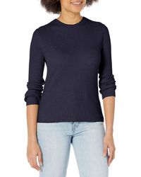Vince - S Slim Ribbed Crew - Lyst