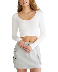 Aéropostale - Seamless Wear 3-way V-neck Tiny Top - Lyst