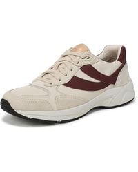 Vince - S Golden Gate Runner-w Sneaker Flax/bordeaux Leather/suede 5 M - Lyst