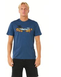 Rip Curl - Graphic Short Sleeve Crew Neck T-shirt - Lyst