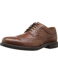 rockport essential details waterproof wingtip